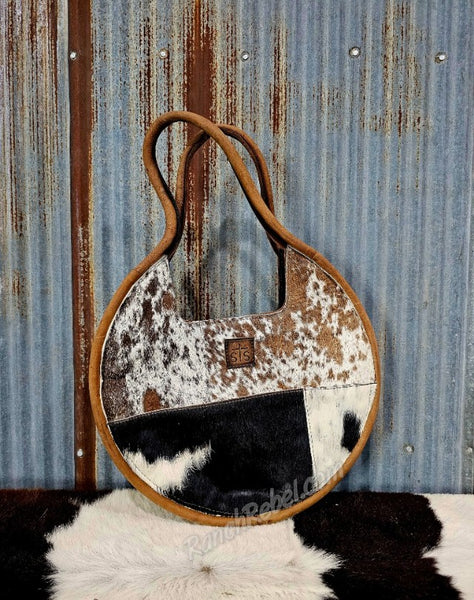 STS Cowhide Dolly Bag #5675