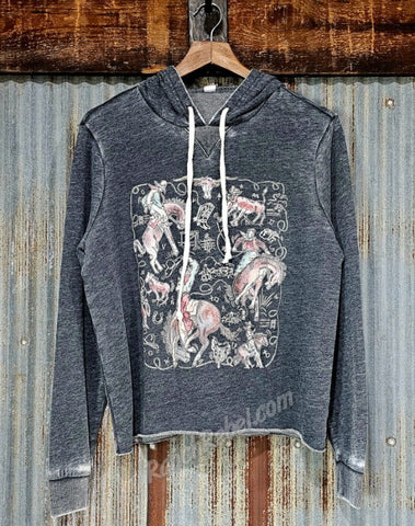 Ride 'Em Cowboy Hoodie #5698