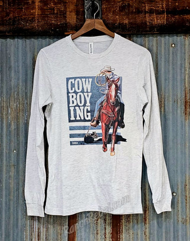 Cowboying Long Sleeve Tee #5699