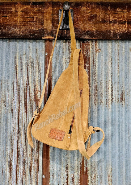 Boot Stitch Backpack in Tan #5718