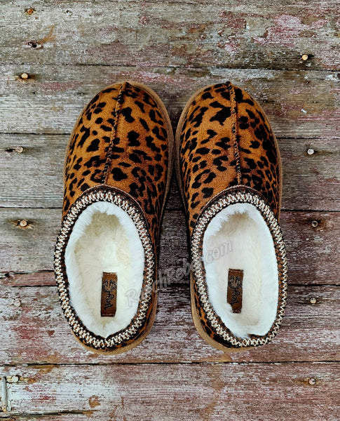 Sparks Leopard Slipper #5720