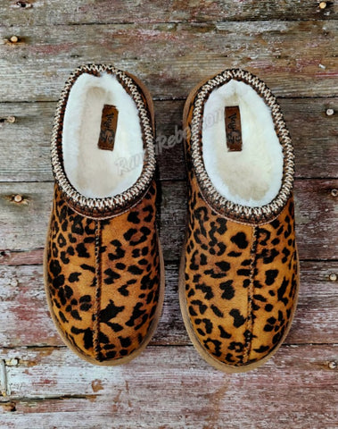 Sparks Leopard Slipper #5720