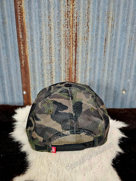 Kimes Ranch Maverick Cap in Black Camo #5749