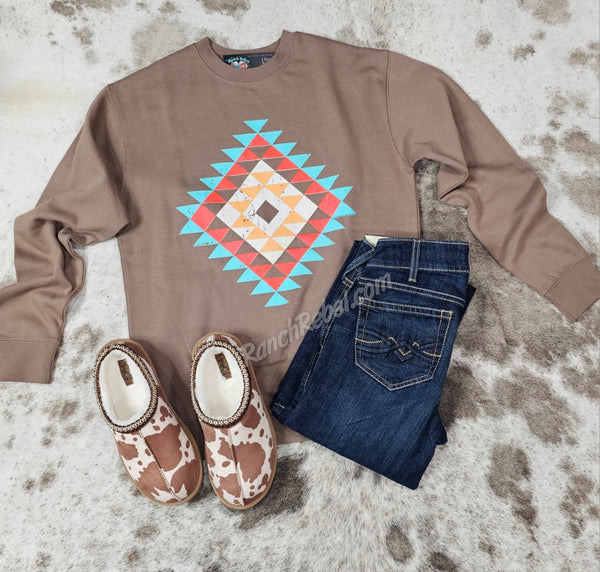 Fall Aztec Sweatshirt #5746