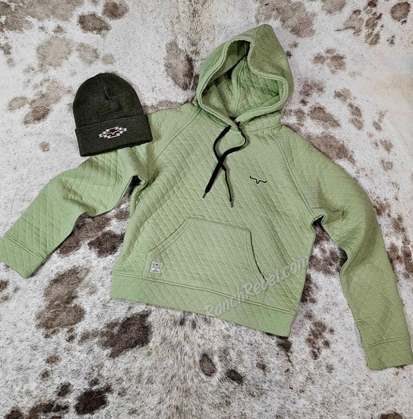 Kimes Ranch Angel Fire Hoodie in Sage #5766