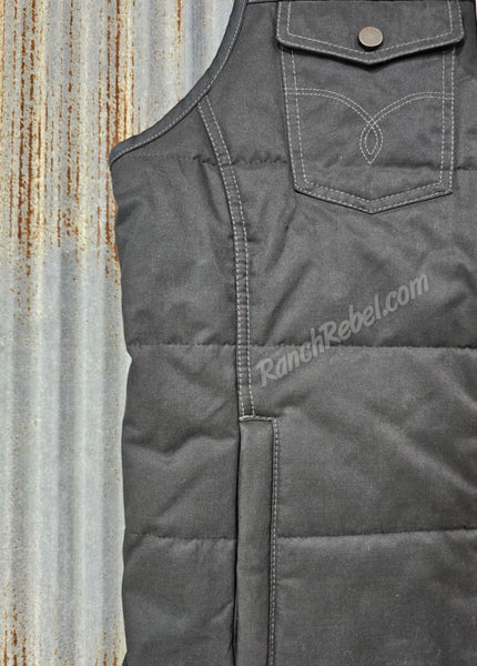 Ariat Grizzly Vest in Black #5799