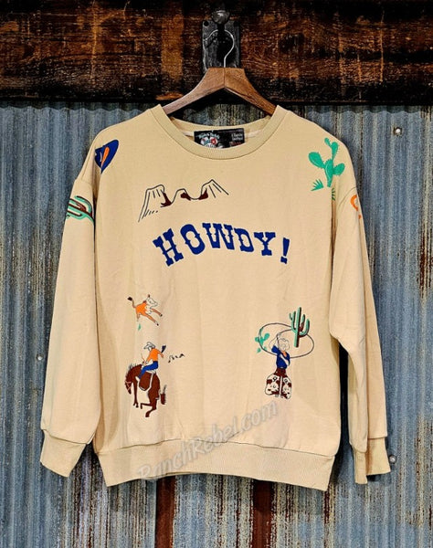 Howdy Cowboy Sweatshirt #5804