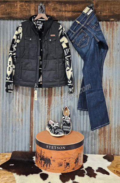 Ariat Grizzly Vest in Black #5799