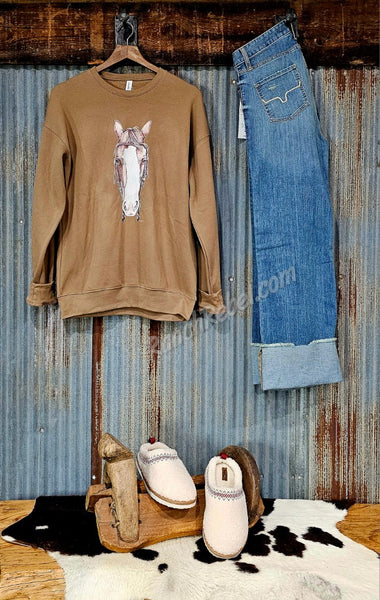 Amber's Horse Sweatshirt #5714