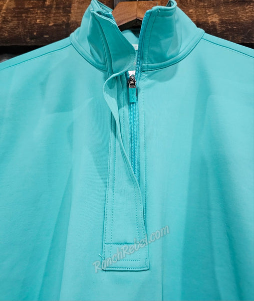 Ariat Breeze 1/2 Zip Sweatshirt in Turquoise #5898