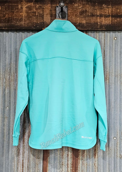 Ariat Breeze 1/2 Zip Sweatshirt in Turquoise #5898