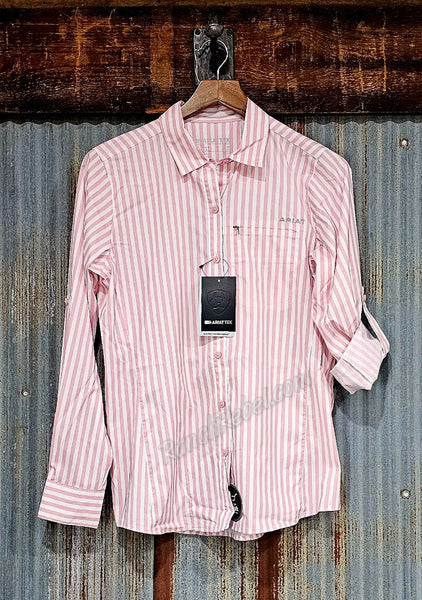 Ariat Venttek Buttondown in Zephr Stripe #5901