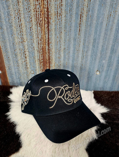 Rodeo Quincy Est. Cap in Black #5902