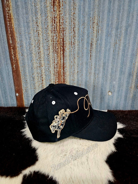 Rodeo Quincy Est. Cap in Black #5902