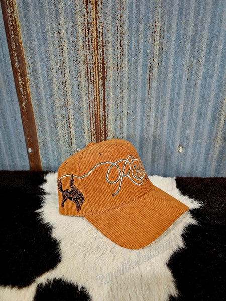 Rodeo Quincy Est. Cap in Sorrel Corduroy #5904