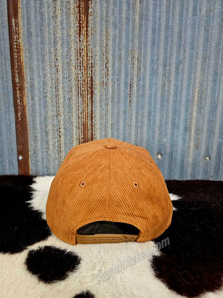 Rodeo Quincy Est. Cap in Sorrel Corduroy #5904