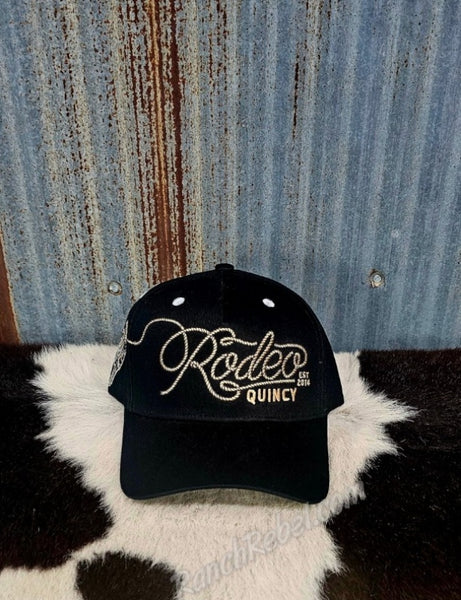 Rodeo Quincy Est. Cap in Black #5902