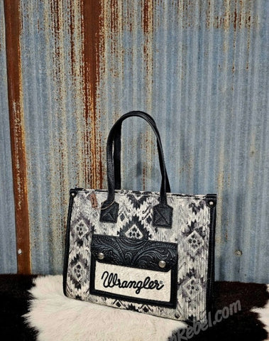 Wrangler Black Aztec Purse #5905