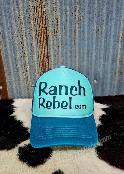 Ranch Rebel Turquoise Brand Cap #5925