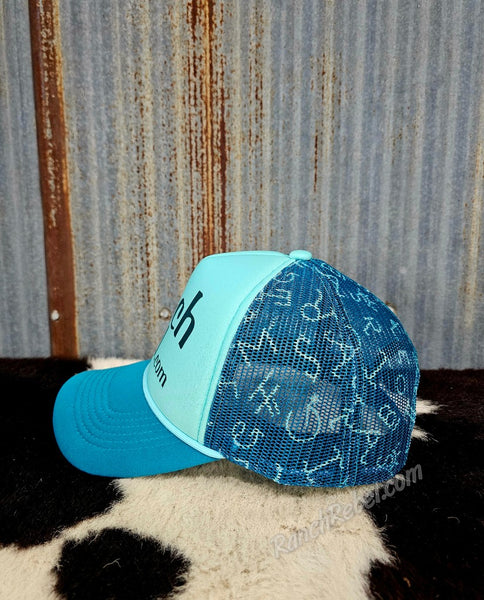 Ranch Rebel Turquoise Brand Cap #5925