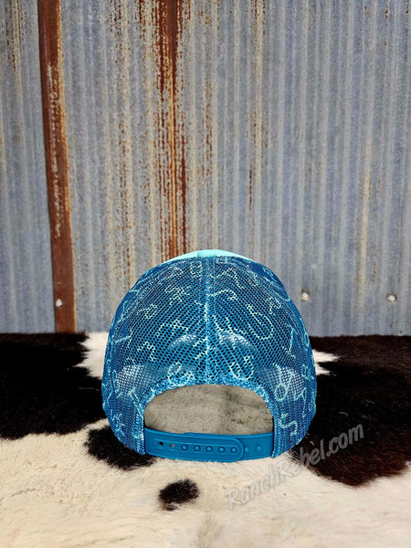 Ranch Rebel Turquoise Brand Cap #5925