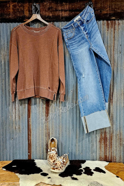 Ariat Willow Sweatshirt in Toffee #5931