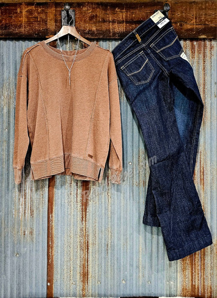 Ariat Willow Sweatshirt in Toffee #5931