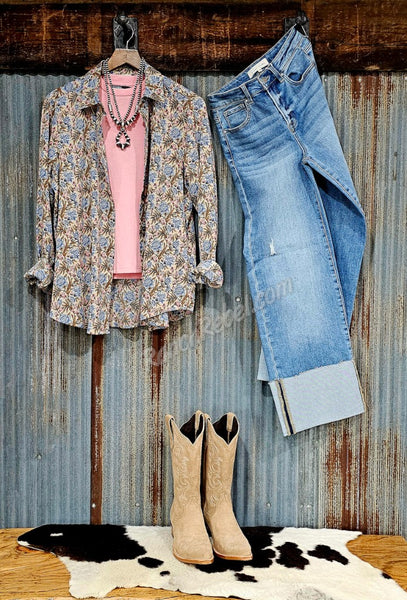 Ariat Homestyle Prairie Floral Shirt #5929