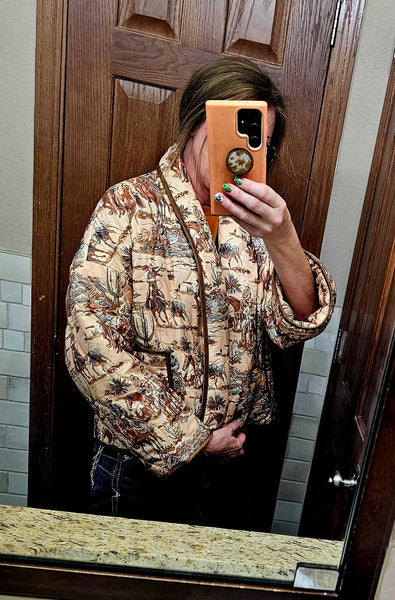 Old West Quilted Jacket #5971