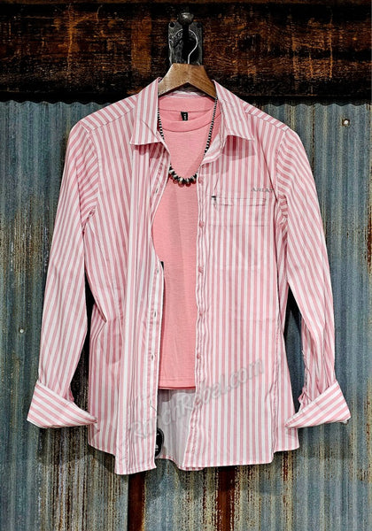 Ariat Venttek Buttondown in Zephr Stripe #5901