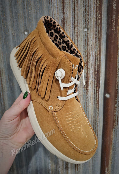 Ariat Hilo High Top Fringe in Wheat #5973