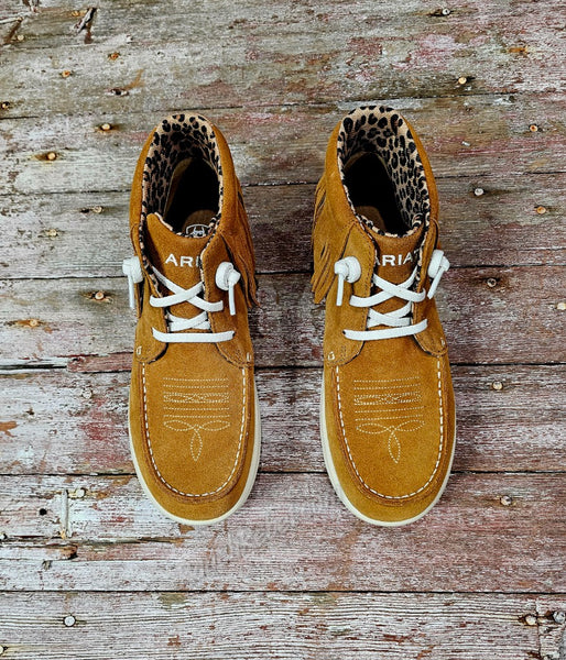 Ariat Hilo High Top Fringe in Wheat #5973