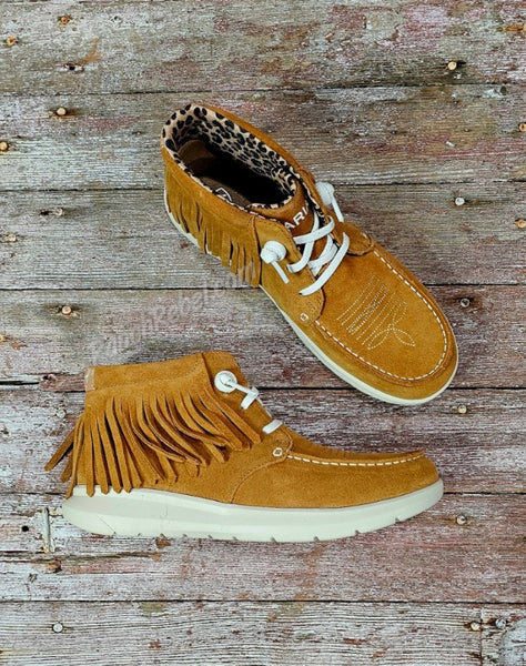 Ariat Hilo High Top Fringe in Wheat #5973