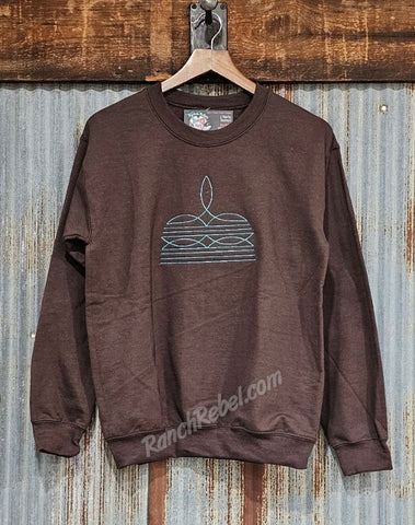 Boot Stitch Sweatshirt #5974