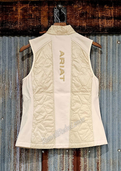 Ariat Fusion Vest in Almond Milk #5975