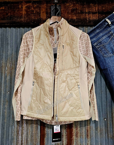 Ariat Fusion Vest in Almond Milk #5975