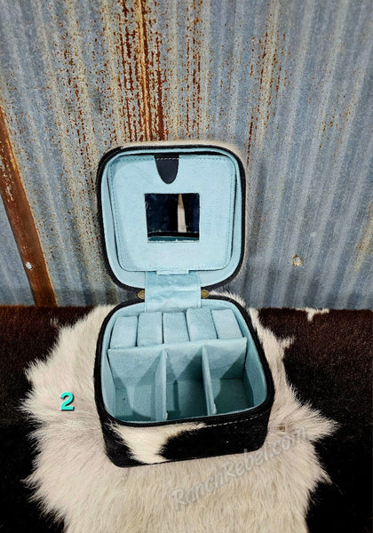 Cowhide Jewelry Box #6085