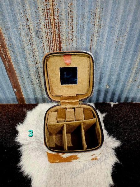 Cowhide Jewelry Box #6085