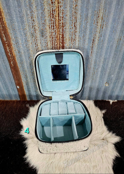 Cowhide Jewelry Box #6085