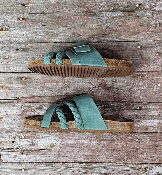 Nora 3 Sandal in Turquoise #6101