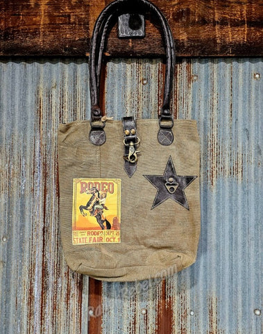 Rodeo Canvas Tote #6089