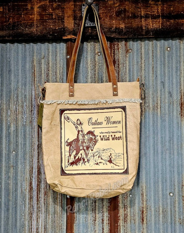 Outlaw Women Canvas Tote #6091
