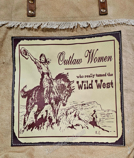 Outlaw Women Canvas Tote #6091