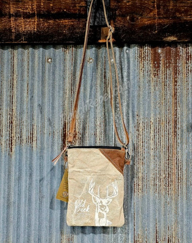 Old Buck Canvas Crossbody #6090