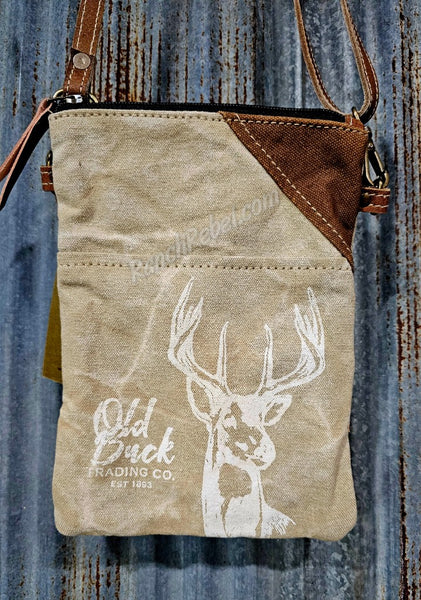 Old Buck Canvas Crossbody #6090