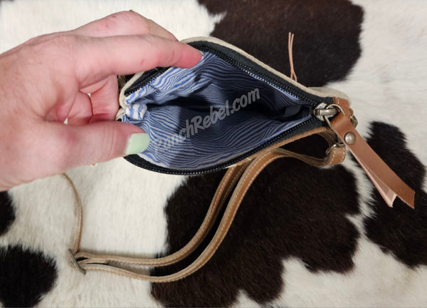 Old Buck Canvas Crossbody #6090