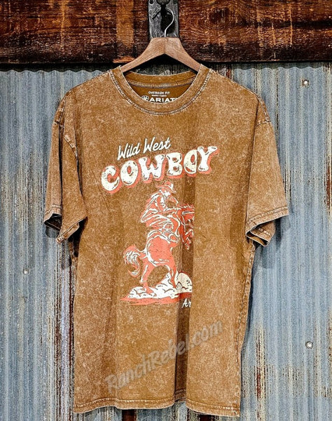 Ariat Wild West Cowboy Oversized Tee #6134