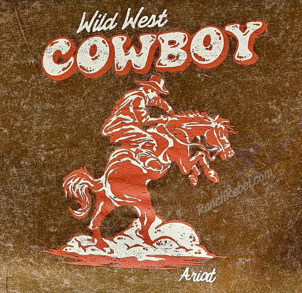 Ariat Wild West Cowboy Oversized Tee #6134