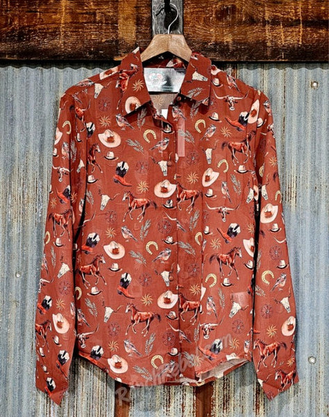 Prairie Cowgirl Top #6193