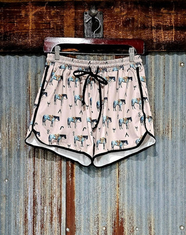 Blue Roan Shorts #6158
